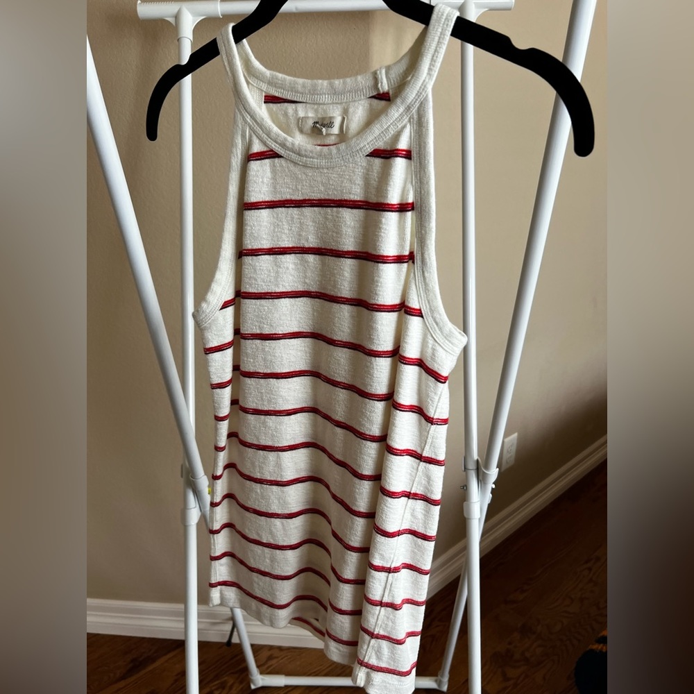 Madewell racer back tank size Medium